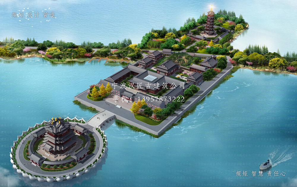 寺廟規劃布局圖